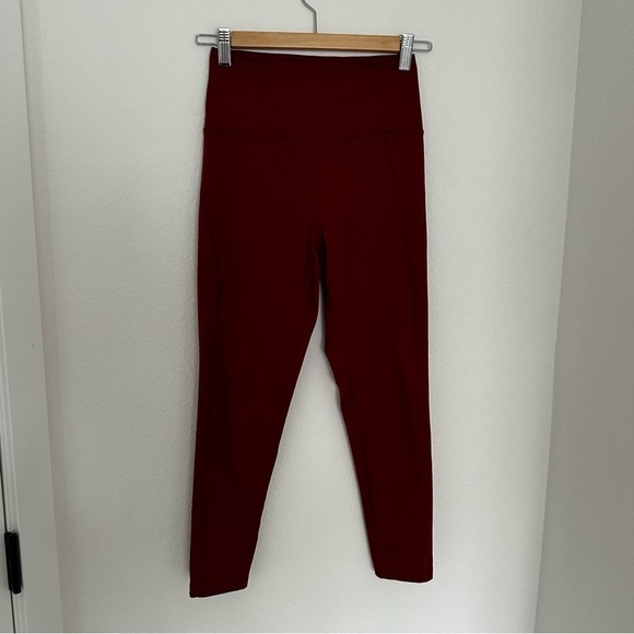 Girlfriend Collective Compressive 7/8 Leggings Sedona Brown Color Size Small - Picture 3 of 9